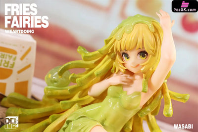 Sleeping Beauty Fries Fairies: Classic Ketchup & Wasabi Statue - WeArtDoing Studio