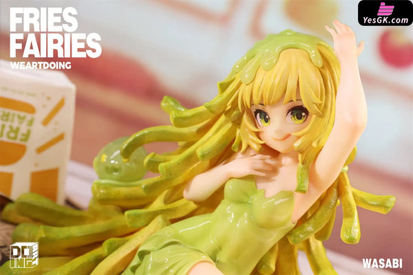 Sleeping Beauty Fries Fairies: Classic Ketchup & Wasabi Statue - WeArtDoing Studio