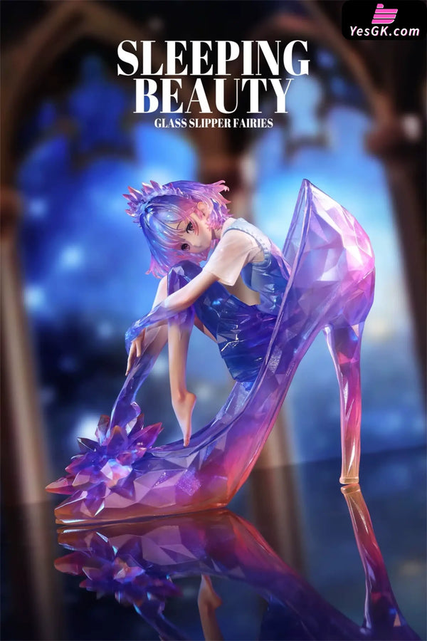 Sleeping Beauty Glass Slipper Fairies Statue - WeArtDoing Studio