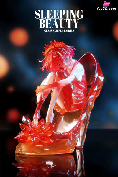 Sleeping Beauty Glass Slipper Fairies Statue - WeArtDoing Studio