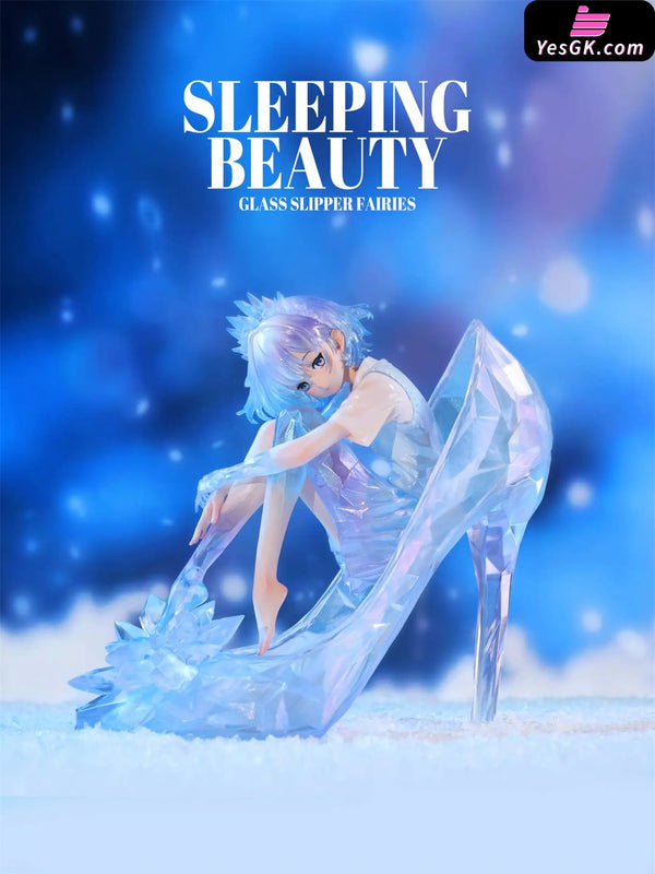 Sleeping Beauty Glass Slipper Fairies Statue - WeArtDoing Studio