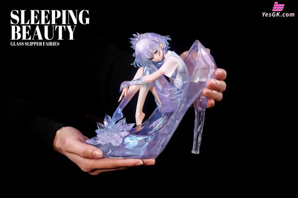 Sleeping Beauty Glass Slipper Fairies Statue - WeArtDoing Studio