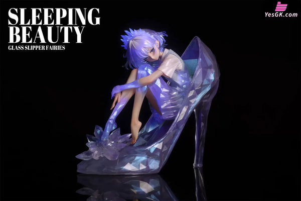 Sleeping Beauty Glass Slipper Fairies Statue - WeArtDoing Studio