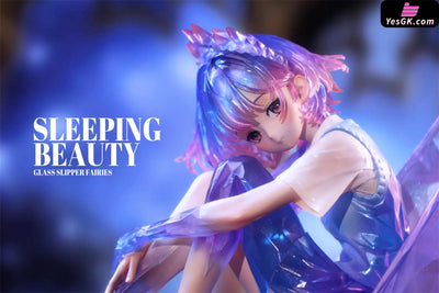 Sleeping Beauty Glass Slipper Fairies Statue - WeArtDoing Studio