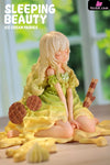 Sleeping Beauty Ice Cream Fairies: Vanilla & Matcha & Chocolate Statue - WeArtDoing Studio