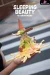 Sleeping Beauty Ice Cream Fairies: Vanilla & Matcha & Chocolate Statue - WeArtDoing Studio