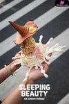 Sleeping Beauty Ice Cream Fairies: Vanilla & Matcha & Chocolate Statue - WeArtDoing Studio