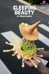 Sleeping Beauty Ice Cream Fairies: Vanilla & Matcha & Chocolate Statue - WeArtDoing Studio