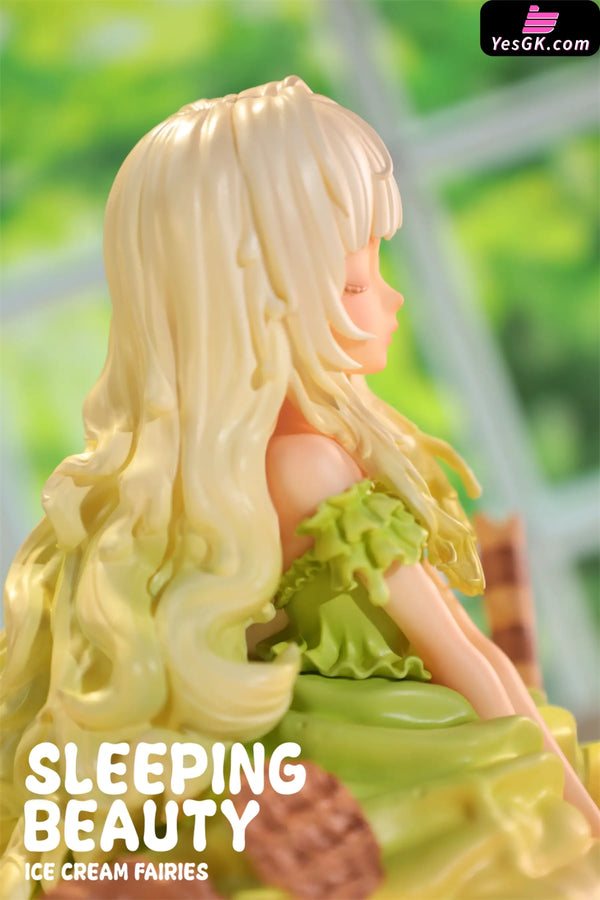 Sleeping Beauty Ice Cream Fairies: Vanilla & Matcha & Chocolate Statue - WeArtDoing Studio