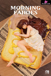 Sleeping Beauty Morning Fairies: Sausage Egg & Banana Ice Cream Statue - WeArtDoing Studio