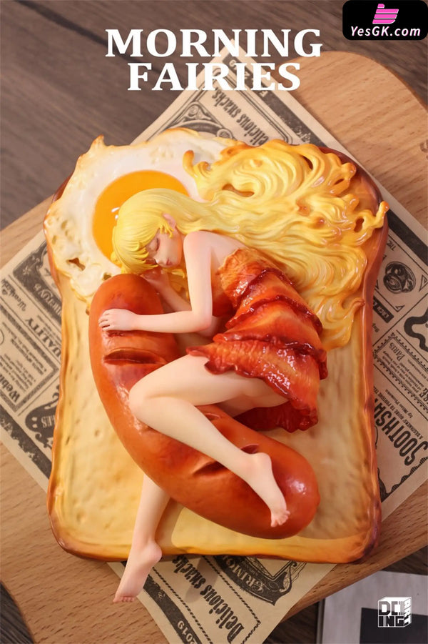 Sleeping Beauty Morning Fairies: Sausage Egg & Banana Ice Cream Statue - WeArtDoing Studio