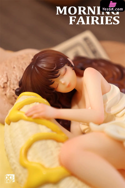 Sleeping Beauty Morning Fairies: Sausage Egg & Banana Ice Cream Statue - WeArtDoing Studio