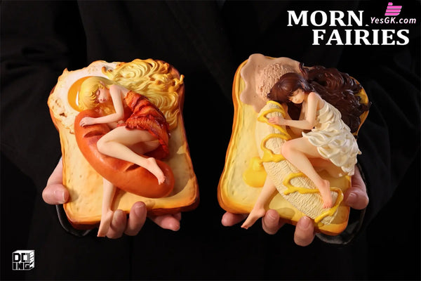 Sleeping Beauty Morning Fairies: Sausage Egg & Banana Ice Cream Statue - WeArtDoing Studio