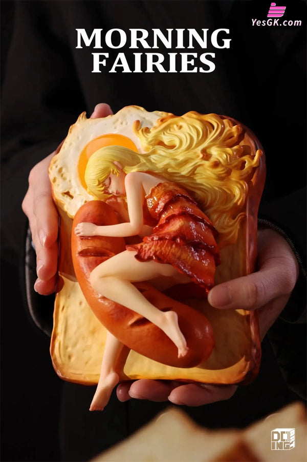 Sleeping Beauty Morning Fairies: Sausage Egg & Banana Ice Cream Statue - WeArtDoing Studio