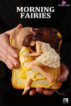 Sleeping Beauty Morning Fairies: Sausage Egg & Banana Ice Cream Statue - WeArtDoing Studio