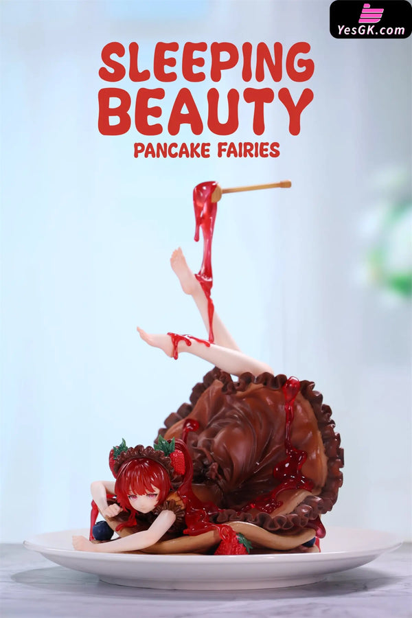 Sleeping Beauty Pancake Fairies: Honey Butter & Choco Berry Statue - WeArtDoing Studio