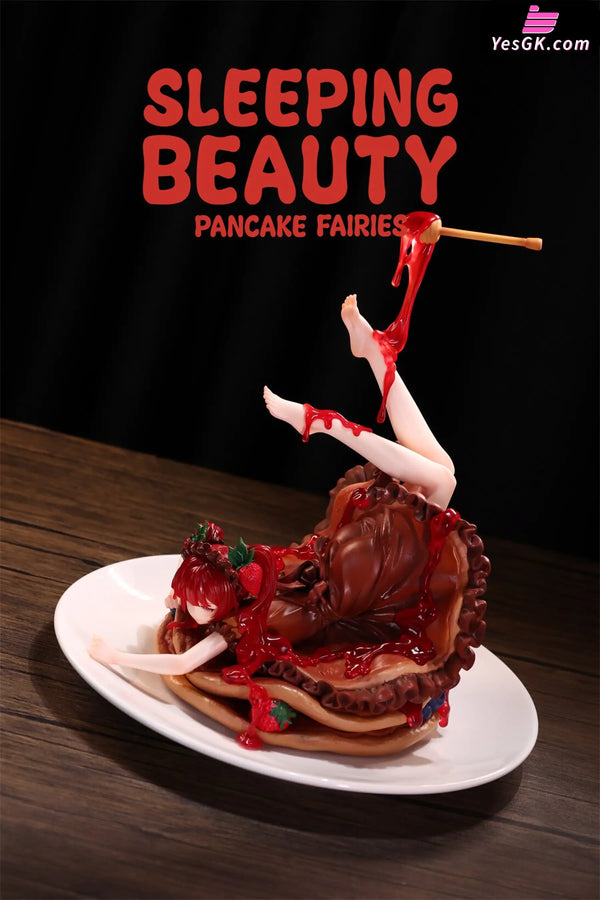 Sleeping Beauty Pancake Fairies: Honey Butter & Choco Berry Statue - WeArtDoing Studio