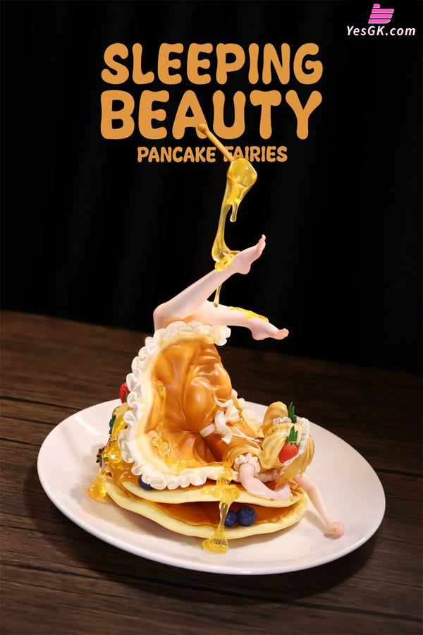 Sleeping Beauty Pancake Fairies: Honey Butter & Choco Berry Statue - WeArtDoing Studio