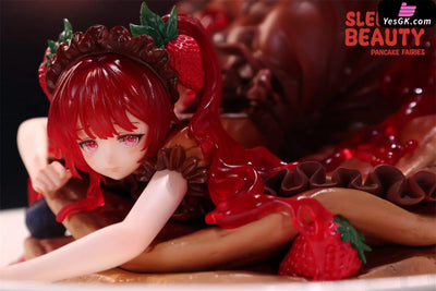 Sleeping Beauty Pancake Fairies: Honey Butter & Choco Berry Statue - WeArtDoing Studio