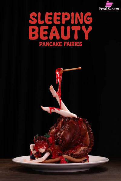 Sleeping Beauty Pancake Fairies: Honey Butter & Choco Berry Statue - WeArtDoing Studio