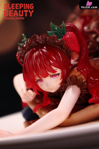 Sleeping Beauty Pancake Fairies: Honey Butter & Choco Berry Statue - WeArtDoing Studio