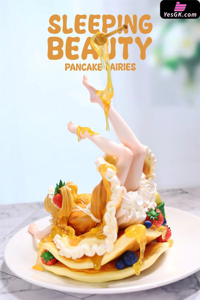 Sleeping Beauty Pancake Fairies: Honey Butter & Choco Berry Statue - WeArtDoing Studio