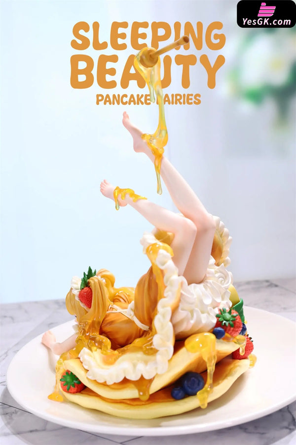 Sleeping Beauty Pancake Fairies: Honey Butter & Choco Berry Statue - WeArtDoing Studio