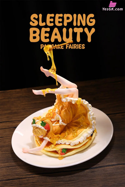 Sleeping Beauty Pancake Fairies: Honey Butter & Choco Berry Statue - WeArtDoing Studio
