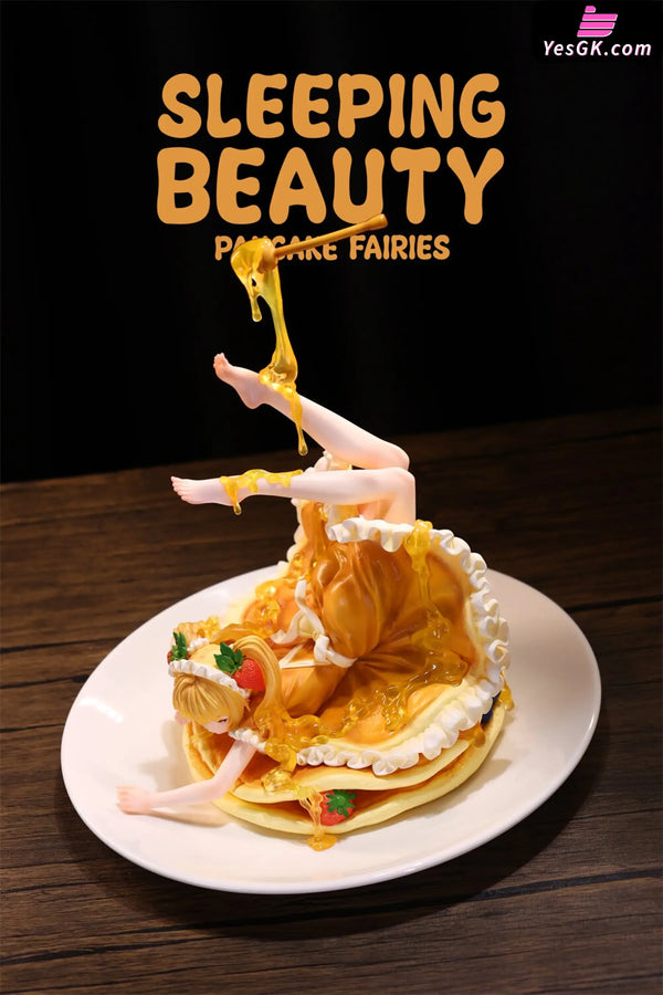 Sleeping Beauty Pancake Fairies: Honey Butter & Choco Berry Statue - WeArtDoing Studio