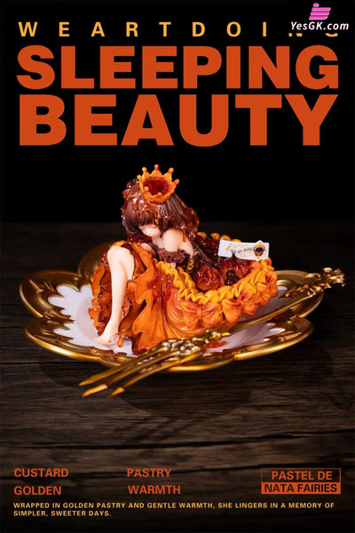 Sleeping Beauty Pastel de Nata Fairies Statue - WeArtDoing Studio