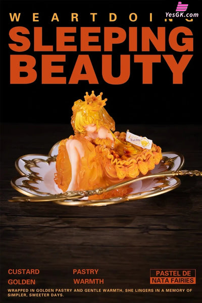 Sleeping Beauty Pastel de Nata Fairies Statue - WeArtDoing Studio