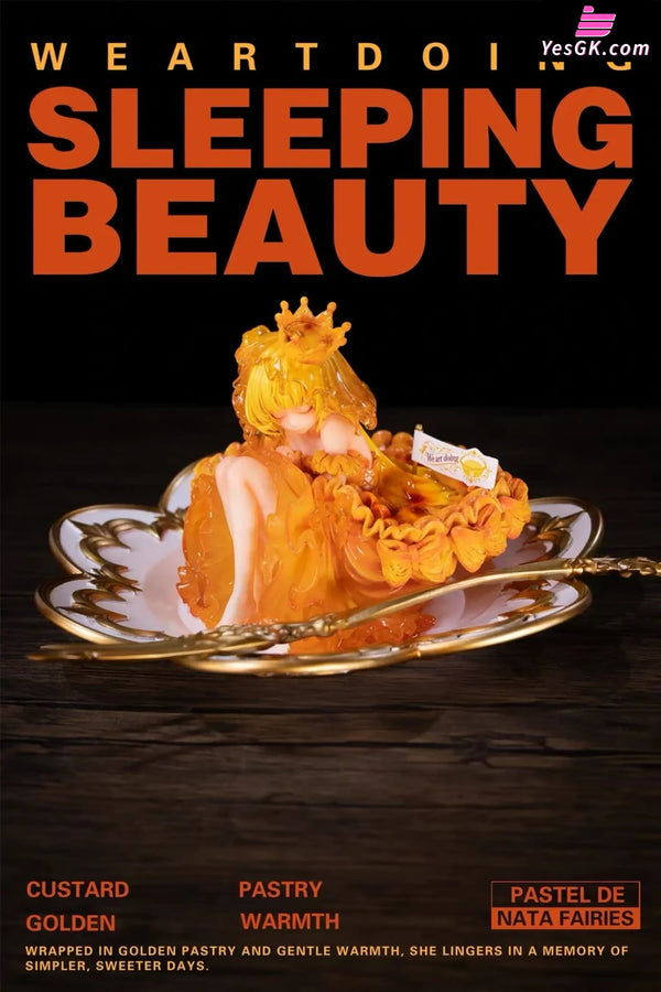 Sleeping Beauty Pastel de Nata Fairies Statue - WeArtDoing Studio