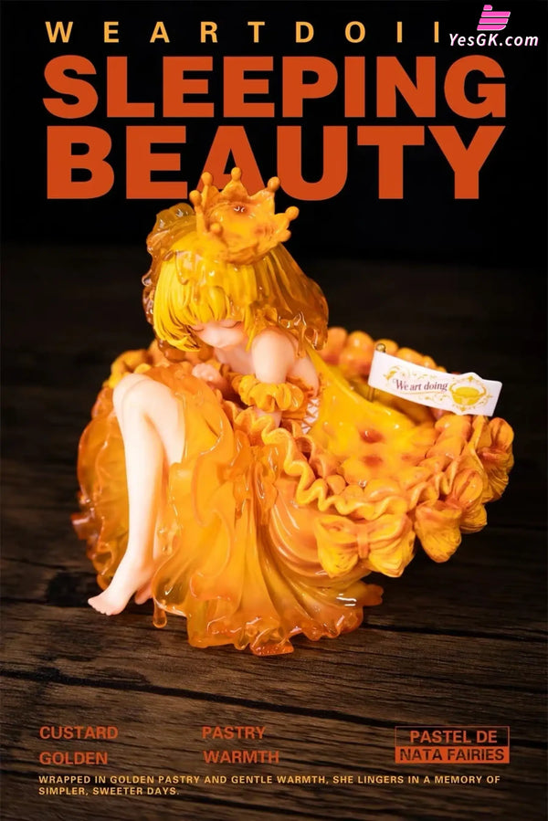 Sleeping Beauty Pastel de Nata Fairies Statue - WeArtDoing Studio