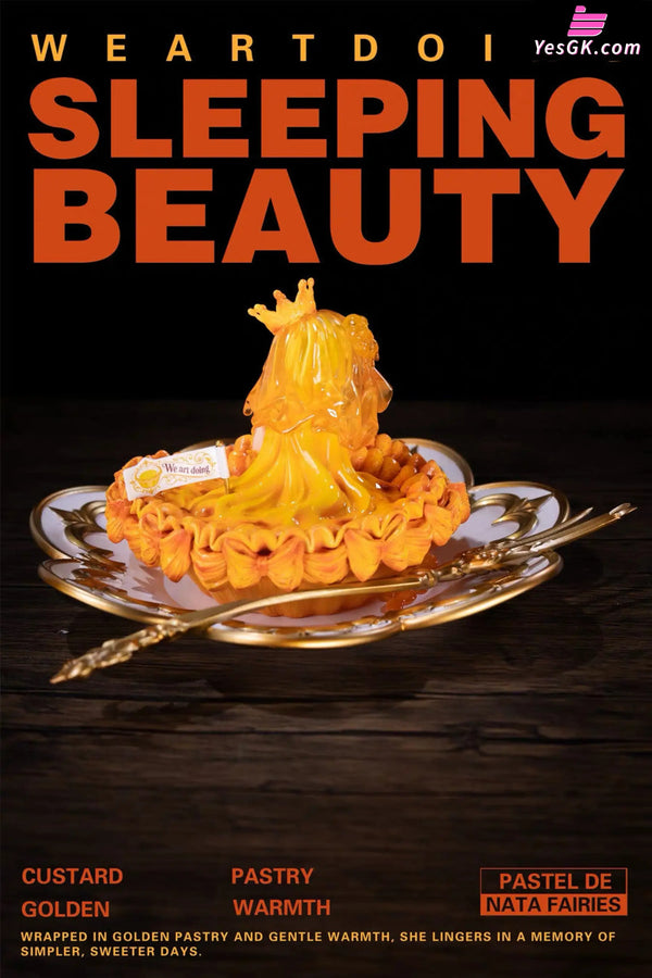 Sleeping Beauty Pastel de Nata Fairies Statue - WeArtDoing Studio