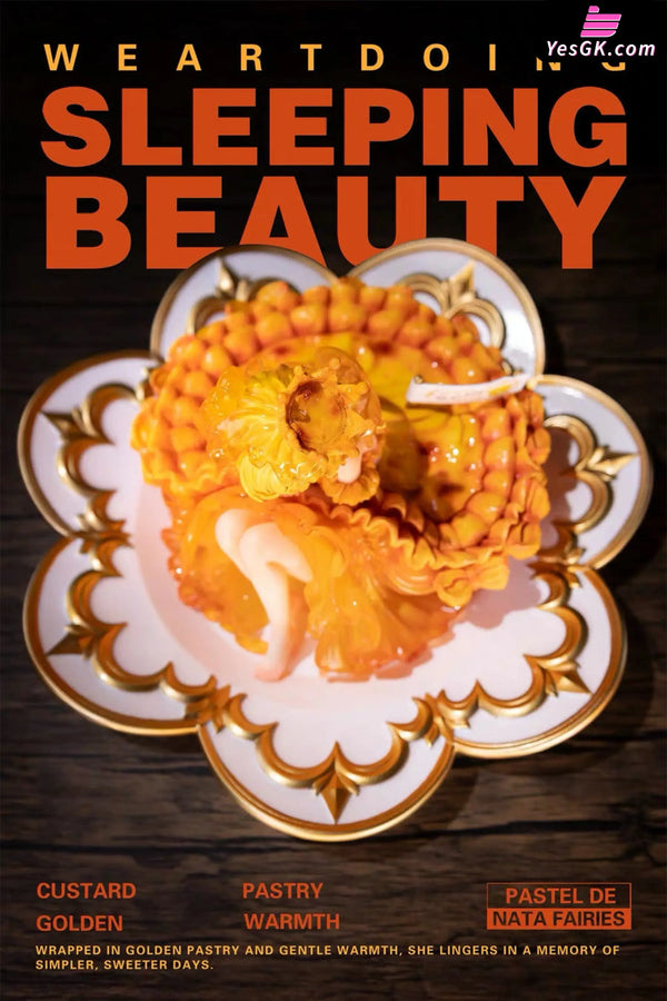 Sleeping Beauty Pastel de Nata Fairies Statue - WeArtDoing Studio