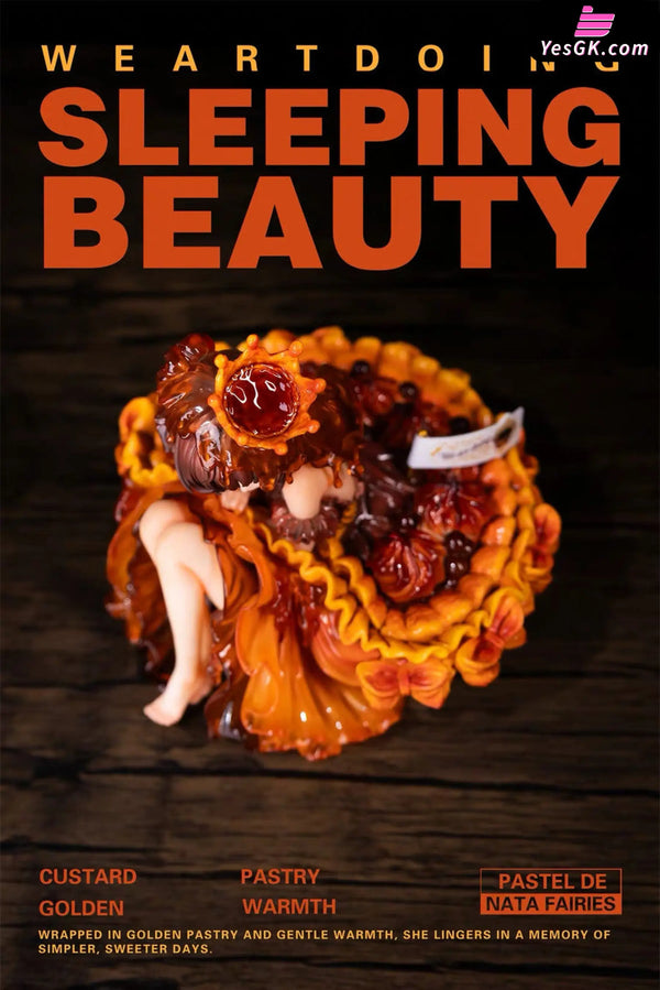 Sleeping Beauty Pastel de Nata Fairies Statue - WeArtDoing Studio