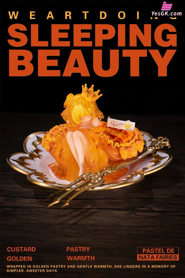 Sleeping Beauty Pastel de Nata Fairies Statue - WeArtDoing Studio