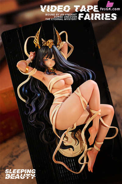 Sleeping Beauty Video Tape Fairies Memory Reel & Golden Deity (Licensed) Statue - WeArtDoing Studio [Pre-Order Closed]