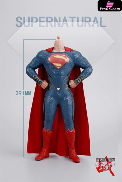 DC SN01 1/6 Male Body and Clothes for Superman Without Head Action Figure - COMBA SUIT Studio [Pre-Order] DC Comics