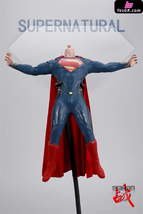 DC SN01 1/6 Male Body and Clothes for Superman Without Head Action Figure - COMBA SUIT Studio [Pre-Order] Deposit DC