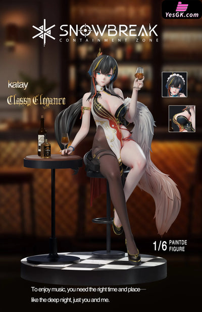 Snowbreak: Containment Zone Katya 1/6 GK Statue - Whale Studio [Pre-Order] Deposit / A cheongsam Others