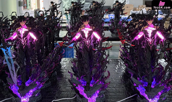Solo Leveing Shadow King Sung Jin Woo Resin Statue - Mask Studio [In-Stock] Others