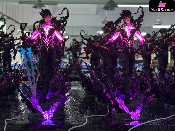 Solo Leveing Shadow King Sung Jin Woo Resin Statue - Mask Studio [In-Stock] Others