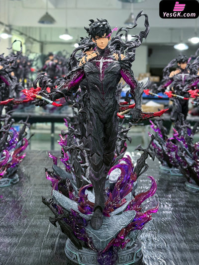Solo Leveing Shadow King Sung Jin Woo Resin Statue - Mask Studio [In-Stock] Others