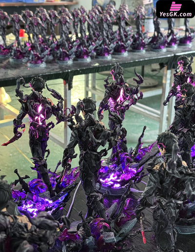 Solo Leveing Shadow King Sung Jin Woo Resin Statue - Mask Studio [In-Stock] Others