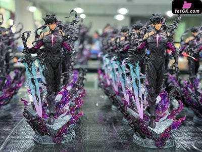 Solo Leveing Shadow King Sung Jin Woo Resin Statue - Mask Studio [In-Stock] Others
