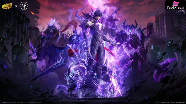 Solo Leveling Shadow King Sung Jin Woo GK Statue - Ji Ke Studio & UP Studio [Pre-Order] Others