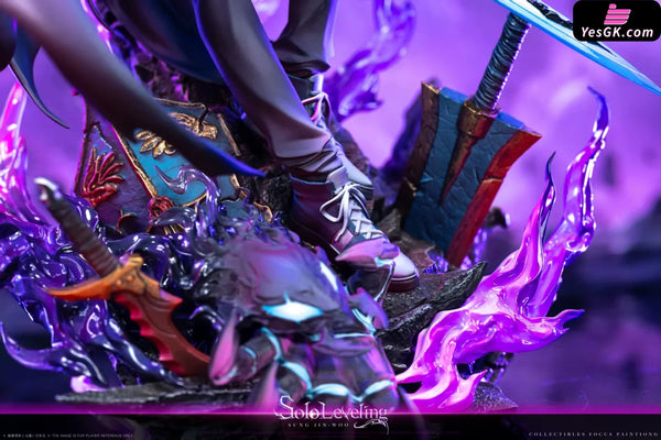 Solo Leveling Shadow Monarch Sung Jin Woo Awakening Form GK Statue - BBA Studio [Pre-Order] - Solo Leveling
