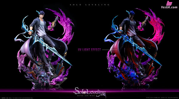 Solo Leveling Shadow Monarch Sung Jin Woo Awakening Form GK Statue - BBA Studio [Pre-Order] - Solo Leveling