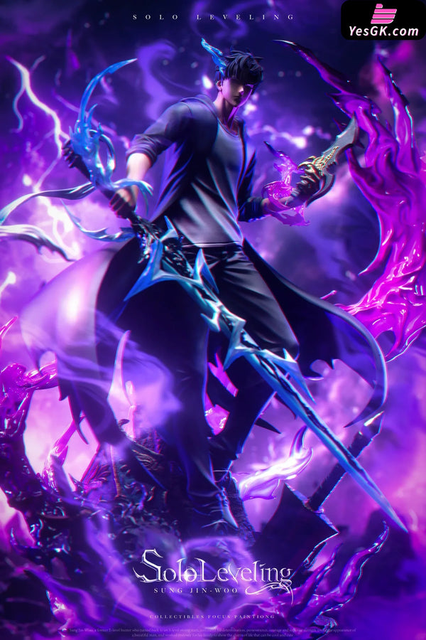 Solo Leveling Shadow Monarch Sung Jin Woo Awakening Form GK Statue - BBA Studio [Pre-Order] - Solo Leveling